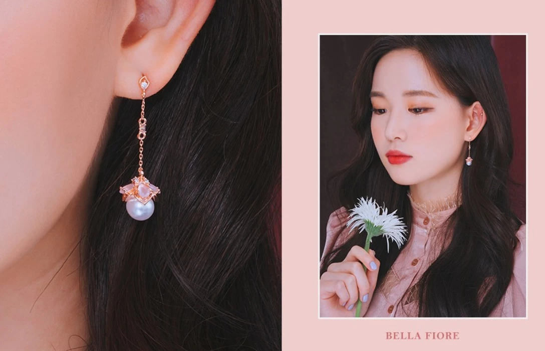 Wing Bling Casual Style Street Style Elegant Style Earrings For Women Pinkgold X One Size 9 Wing Bling Casual Style Street Style Elegant Style Earrings For Women Pinkgold X One Size - Image 7