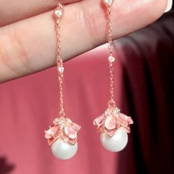 Wing Bling Casual Style Street Style Elegant Style Earrings For Women Pinkgold X One Size 23 Wing Bling Casual Style Street Style Elegant Style Earrings For Women Pinkgold X One Size -Wing Bling Online Shop org 1049