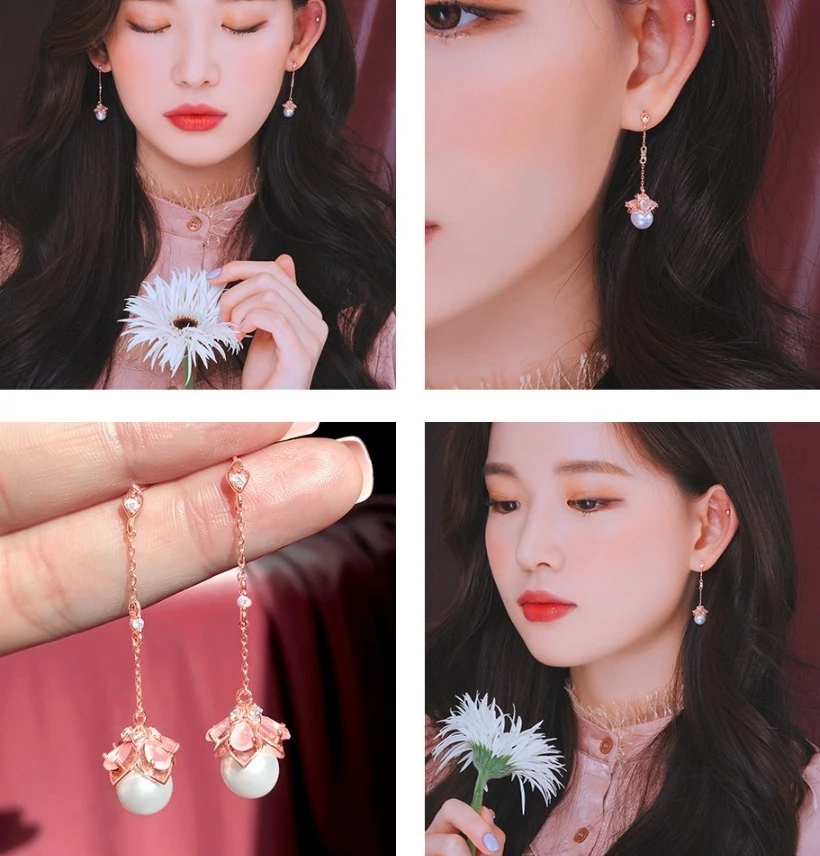 Wing Bling Casual Style Street Style Elegant Style Earrings For Women Pinkgold X One Size 15 Wing Bling Casual Style Street Style Elegant Style Earrings For Women Pinkgold X One Size - Image 13