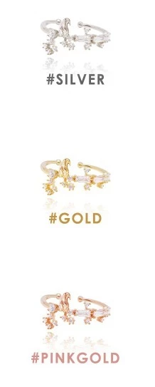 Wing Bling Rings For Women Pink X One Size 5 Wing Bling Rings For Women Pink X One Size - Image 3