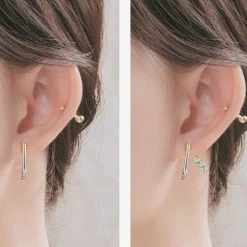 Wing Bling Casual Style Street Style Party Style Elegant Style Earrings For Women Gold X One Size -Wing Bling Online Shop org 1173