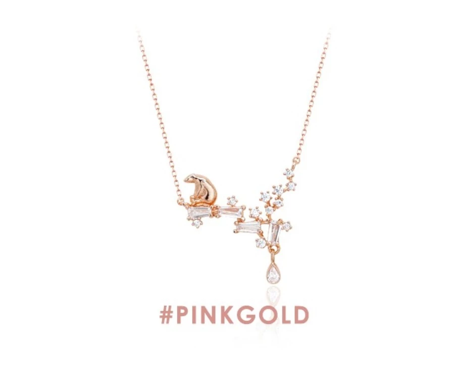 Wing Bling Casual Style Street Style Elegant Style Necklaces & Pendants For Women Pinkgold X One Size 9 Wing Bling Casual Style Street Style Elegant Style Necklaces & Pendants For Women Pinkgold X One Size - Image 7