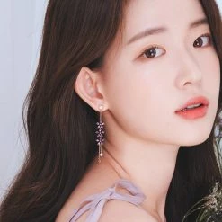 Wing Bling Casual Style Street Style Elegant Style Earrings For Women Pinkgold X One Size -Wing Bling Online Shop org 125