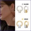 Wing Bling Casual Style Street Style Party Style Elegant Style Earrings For Women Silver X One Size -Wing Bling Online Shop org 1285