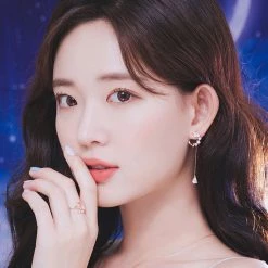 Wing Bling Casual Style Street Style Elegant Style Earrings For Women Pink Gold X One Size -Wing Bling Online Shop org 137