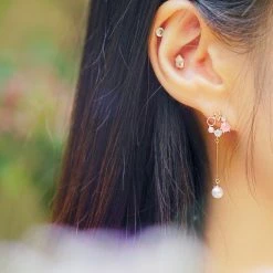 Wing Bling Earrings For Women Silver X One Size 9 Wing Bling Earrings For Women Silver X One Size -Wing Bling Online Shop org 1463