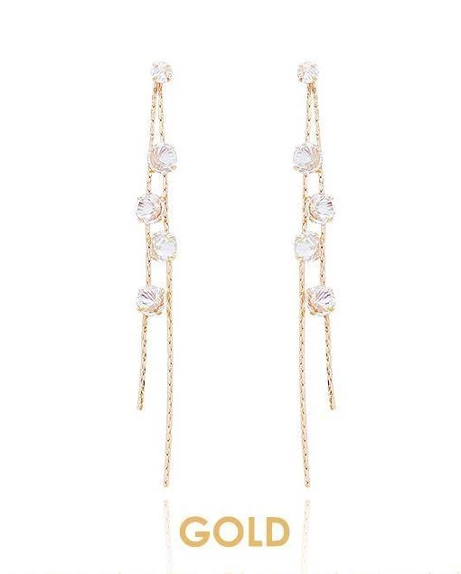 Wing Bling Earrings For Women Silver X Earrings 6 Wing Bling Earrings For Women Silver X Earrings - Image 4