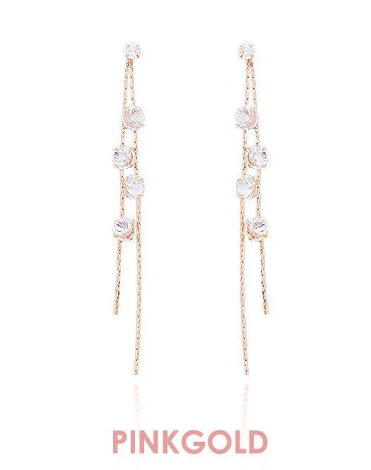 Wing Bling Earrings For Women Silver X Earrings 7 Wing Bling Earrings For Women Silver X Earrings - Image 5