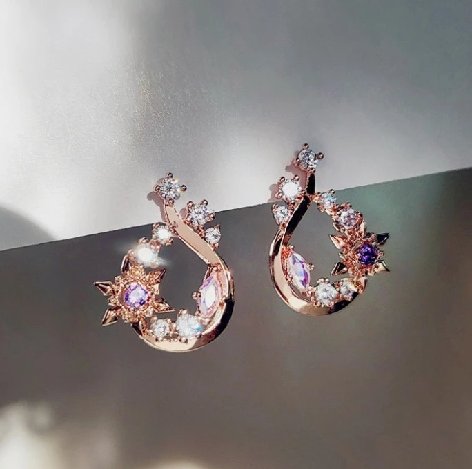 Wing Bling Earrings For Women No Color Specification X One Size 3 Wing Bling Earrings For Women No Color Specification X One Size