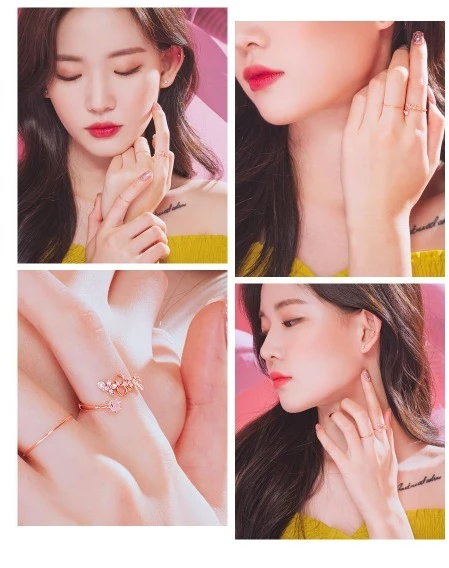 Wing Bling Rings For Women Pink X Sumire True Love 3 Wing Bling Rings For Women Pink X Sumire True Love