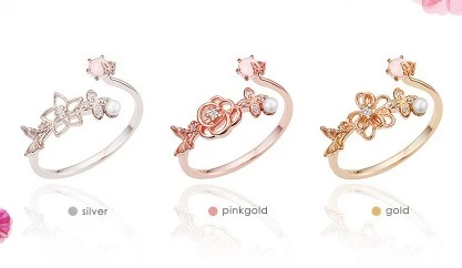 Wing Bling Rings For Women Pink X Sumire True Love 9 Wing Bling Rings For Women Pink X Sumire True Love - Image 7