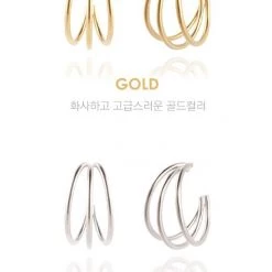 Wing Bling Earrings For Women Gold X Earring -Wing Bling Online Shop org 1606