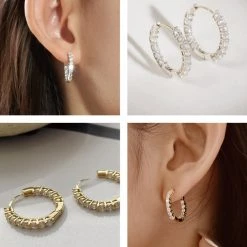 Wing Bling Earrings For Women Gold X One Size
