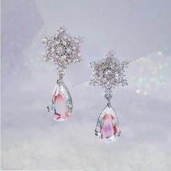 Wing Bling Earrings For Women No Color Specification X Piercing