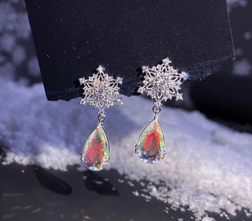 Wing Bling Earrings For Women No Color Specification X Piercing 8 Wing Bling Earrings For Women No Color Specification X Piercing - Image 6