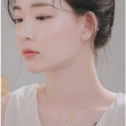 Wing Bling Earrings For Women Ruby Passion, Love, Courage X Piercing -Wing Bling Online Shop org 1713