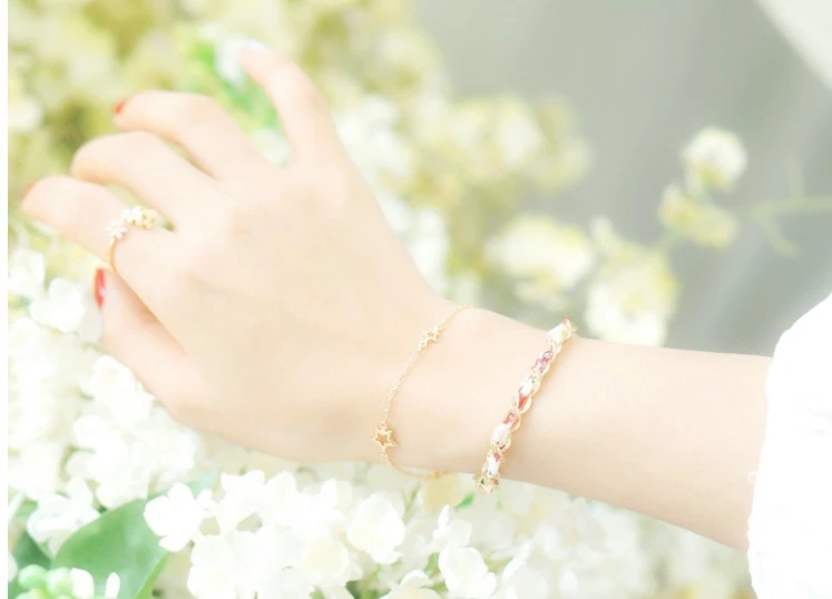 Wing Bling Bracelets For Women Pink X One Size 6 Wing Bling Bracelets For Women Pink X One Size - Image 4