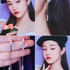 Wing Bling Casual Style Street Style Elegant Style Earrings For Women Silver X One Size -Wing Bling Online Shop org 172