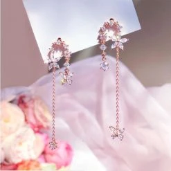 Wing Bling Earrings For Women Pink X Earring -Wing Bling Online Shop org 1728