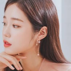 Wing Bling Earrings For Women Pink X Earring -Wing Bling Online Shop org 1733