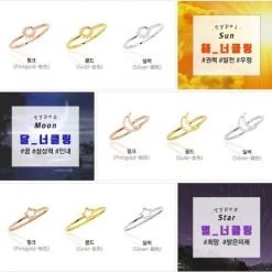 Wing Bling Rings For Women Silver X Moon -Wing Bling Online Shop org 1852