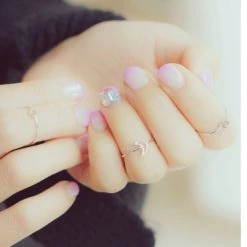 Wing Bling Rings For Women Silver X Moon -Wing Bling Online Shop org 1853