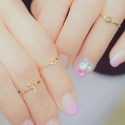 Wing Bling Rings For Women Silver X Moon -Wing Bling Online Shop org 1854