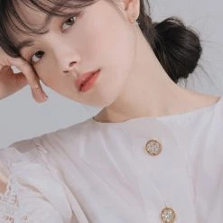 Wing Bling Casual Style Street Style Party Style Elegant Style Earrings For Women Pink X One Size -Wing Bling Online Shop org 188