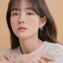 Wing Bling Casual Style Street Style Party Style Elegant Style Earrings For Women Pink X One Size -Wing Bling Online Shop org 1915