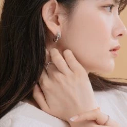 Wing Bling Casual Style Street Style Party Style Elegant Style Earrings For Women Pink X One Size -Wing Bling Online Shop org 1917
