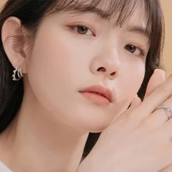 Wing Bling Casual Style Street Style Party Style Elegant Style Earrings For Women Pink X One Size -Wing Bling Online Shop org 1919