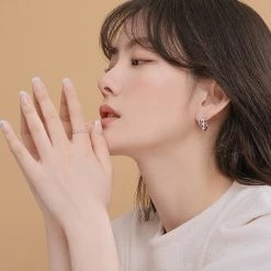 Wing Bling Casual Style Street Style Party Style Elegant Style Earrings For Women Pink X One Size -Wing Bling Online Shop org 1920