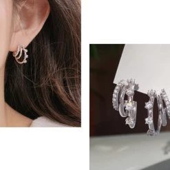 Wing Bling Casual Style Street Style Party Style Elegant Style Earrings For Women Pink X One Size -Wing Bling Online Shop org 1921