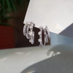 Wing Bling Casual Style Street Style Party Style Elegant Style Earrings For Women Pink X One Size -Wing Bling Online Shop org 1922