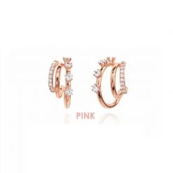 Wing Bling Casual Style Street Style Party Style Elegant Style Earrings For Women Pink X One Size -Wing Bling Online Shop org 1925