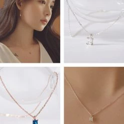 Wing Bling Necklaces & Pendants For Women White X One Size