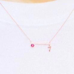 Wing Bling Necklaces & Pendants For Women Gold X March Aquamarine -Wing Bling Online Shop org 1993