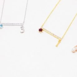 Wing Bling Necklaces & Pendants For Women Gold X March Aquamarine -Wing Bling Online Shop org 1995