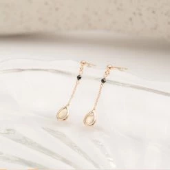 Wing Bling Casual Style Street Style Party Style Elegant Style Earrings For Women Black X One Size -Wing Bling Online Shop org 2193