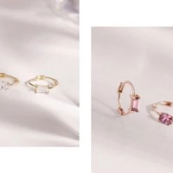 Wing Bling Casual Style Street Style Handmade Party Style Office Style For Women (round)white, Yellow Gold X One Size -Wing Bling Online Shop org 2208