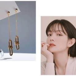 Wing Bling Casual Style Street Style Elegant Style Earrings For Women Silver X One Size -Wing Bling Online Shop org 2219