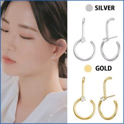 Wing Bling Casual Style Street Style Party Style Elegant Style Earrings For Women Gold X One Size