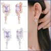 Wing Bling Casual Style Street Style Party Style Elegant Style Earrings For Women Pink (earrings) X One Size