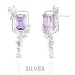 Wing Bling Casual Style Street Style Party Style Elegant Style Earrings For Women Pink (earrings) X One Size -Wing Bling Online Shop org 2244