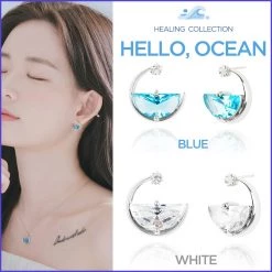 Wing Bling Casual Style Street Style Party Style Elegant Style Earrings For Women White X One Size