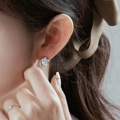 Wing Bling Casual Style Street Style Party Style Elegant Style Earrings For Women Sivler X One Size -Wing Bling Online Shop org 2308