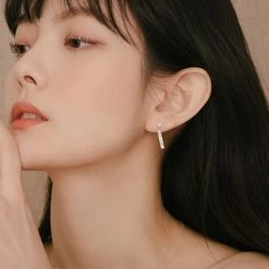 Wing Bling Casual Style Street Style Party Style Elegant Style Earrings For Women Silver X One Size -Wing Bling Online Shop org 2318