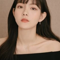 Wing Bling Casual Style Street Style Party Style Elegant Style Earrings For Women Silver X One Size -Wing Bling Online Shop org 2320