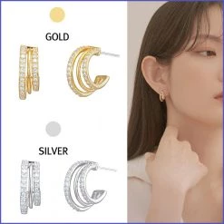 Wing Bling Casual Style Street Style Party Style Elegant Style Earrings For Women Silver X One Size