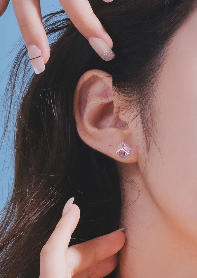 Wing Bling Casual Style Street Style Party Style Elegant Style Earrings For Women Rainbow X One Size 7 Wing Bling Casual Style Street Style Party Style Elegant Style Earrings For Women Rainbow X One Size - Image 5